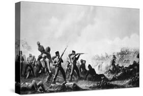 Battle of Buena Vista-James Walker-Stretched Canvas