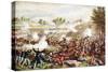 Battle of Bull Run, 21st July 1861, Published 1889-null-Stretched Canvas