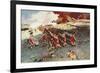 Battle of Bunker Hill, 17 June 1775-Howard Pyle-Framed Giclee Print