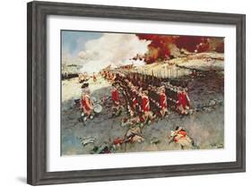 Battle of Bunker Hill, 17 June 1775-Howard Pyle-Framed Giclee Print