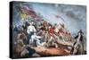Battle of Bunker Hill, 1775-Currier & Ives-Stretched Canvas