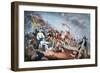 Battle of Bunker Hill, 1775-Currier & Ives-Framed Giclee Print