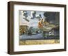 Battle of Bunker Hill, 1775-null-Framed Giclee Print