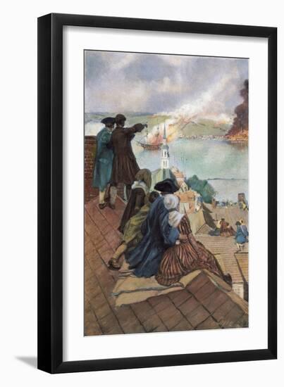 Battle of Bunker Hill, 1775-Howard Pyle-Framed Giclee Print