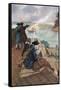 Battle of Bunker Hill, 1775-Howard Pyle-Framed Stretched Canvas