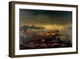 Battle of Bunker Hill, 17th June 1775 (Oil)-Winthrop Chandler-Framed Giclee Print