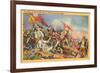 Battle of Bunker Hill Painting-null-Framed Art Print