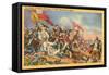 Battle of Bunker Hill Painting-null-Framed Stretched Canvas