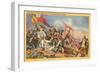 Battle of Bunker Hill Painting-null-Framed Art Print