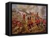 Battle of Bunker Hill-Percy Moran-Framed Stretched Canvas