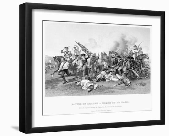 Battle of Camden, 1780-Chappel-Framed Giclee Print