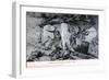 Battle of Camerone, Campaign of Mexico, 1863-Jean Basin-Framed Giclee Print
