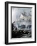 Battle of Camperdown, October 11, 1797-George Chambers-Framed Giclee Print