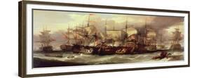 Battle of Cape St.Vincent, 14 February 1797, C.1850-Sir William Allan-Framed Premium Giclee Print