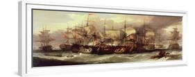 Battle of Cape St.Vincent, 14 February 1797, C.1850-Sir William Allan-Framed Premium Giclee Print