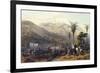 Battle of Cerro Gordo, April 18, 1847-Carl Nebel-Framed Giclee Print