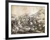 Battle of Chacabuco, February 1817, Which Decreed Victory of Jose De San Martin over Spanish-Thomas Collier-Framed Giclee Print