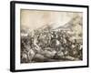 Battle of Chacabuco, February 1817, Which Decreed Victory of Jose De San Martin over Spanish-Thomas Collier-Framed Giclee Print