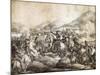 Battle of Chacabuco, February 1817, Which Decreed Victory of Jose De San Martin over Spanish-Thomas Collier-Mounted Giclee Print