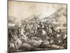 Battle of Chacabuco, February 1817, Which Decreed Victory of Jose De San Martin over Spanish-Thomas Collier-Mounted Giclee Print