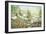 Battle of Chattanooga, 23rd November, 1863, Engraved by Kurz and Allison, 1888-null-Framed Giclee Print