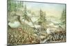 Battle of Chattanooga, 23rd November, 1863, Engraved by Kurz and Allison, 1888-null-Mounted Giclee Print