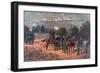 Battle of Chattanooga, Pub. L Prang & Co., 1886 (Colour Litho)-Thure De Thulstrup-Framed Giclee Print