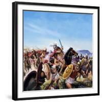 Battle of Cheironeia-Andrew Howat-Framed Giclee Print