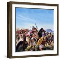 Battle of Cheironeia-Andrew Howat-Framed Giclee Print