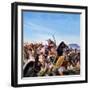 Battle of Cheironeia-Andrew Howat-Framed Giclee Print