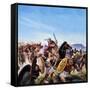 Battle of Cheironeia-Andrew Howat-Framed Stretched Canvas