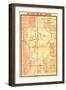 Battle of Chickamauga - Civil War Panoramic Map-Lantern Press-Framed Art Print