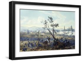 Battle of Churubusco, August 20, 1847-Carl Nebel-Framed Giclee Print