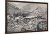 Battle of Coatit, January 1895, War in Abyssinia, Ethiopia-null-Framed Giclee Print