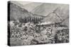 Battle of Coatit, January 1895, War in Abyssinia, Ethiopia-null-Stretched Canvas