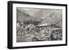 Battle of Coatit, January 1895, War in Abyssinia, Ethiopia-null-Framed Giclee Print