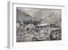 Battle of Coatit, January 1895, War in Abyssinia, Ethiopia-null-Framed Giclee Print