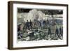 Battle of Cold Harbor, Virginia, American Civil War, 3 June 1864-Edwin Forbes-Framed Giclee Print