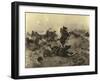 Battle of Colenso, 1899-Henri-Louis Dupray-Framed Giclee Print