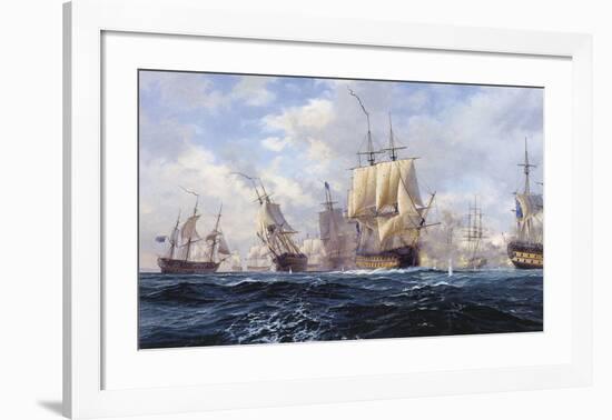 Battle of Copenhagen-Steven Dews-Framed Limited Edition