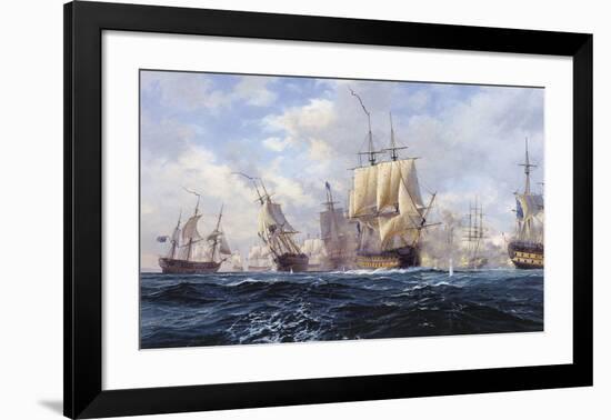 Battle of Copenhagen-Steven Dews-Framed Limited Edition