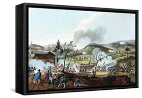 Battle of Corunna (La Corun), Peninsular War, Spain 16 January 1809-William Heath-Framed Stretched Canvas