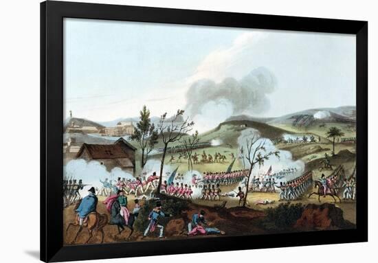 Battle of Corunna (La Corun), Peninsular War, Spain 16 January 1809-William Heath-Framed Giclee Print