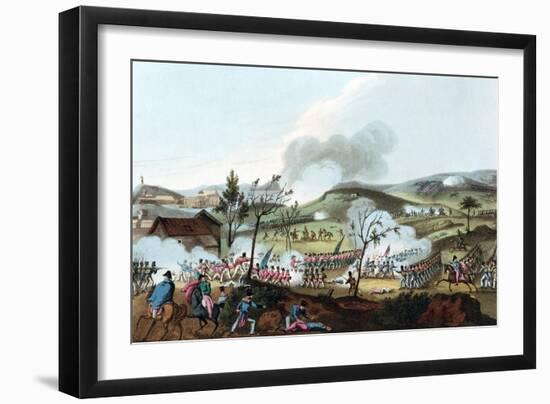 Battle of Corunna (La Corun), Peninsular War, Spain 16 January 1809-William Heath-Framed Giclee Print