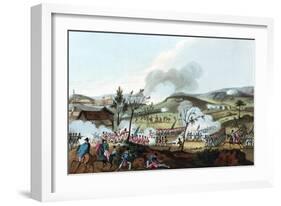 Battle of Corunna (La Corun), Peninsular War, Spain 16 January 1809-William Heath-Framed Giclee Print