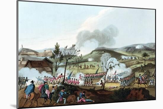 Battle of Corunna (La Corun), Peninsular War, Spain 16 January 1809-William Heath-Mounted Giclee Print