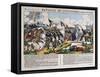 Battle of Coulmiers, Franco-Prussian War, 9th November 1870-null-Framed Stretched Canvas