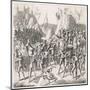 Battle of Crecy 1346-null-Mounted Art Print