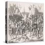 Battle of Crecy 1346-null-Stretched Canvas