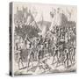 Battle of Crecy 1346-null-Stretched Canvas